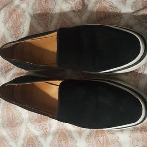 Black suede Bill blass vans